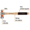 Martillo de Bola Truper 32 Oz Mango Hickory 16904 · foto 2