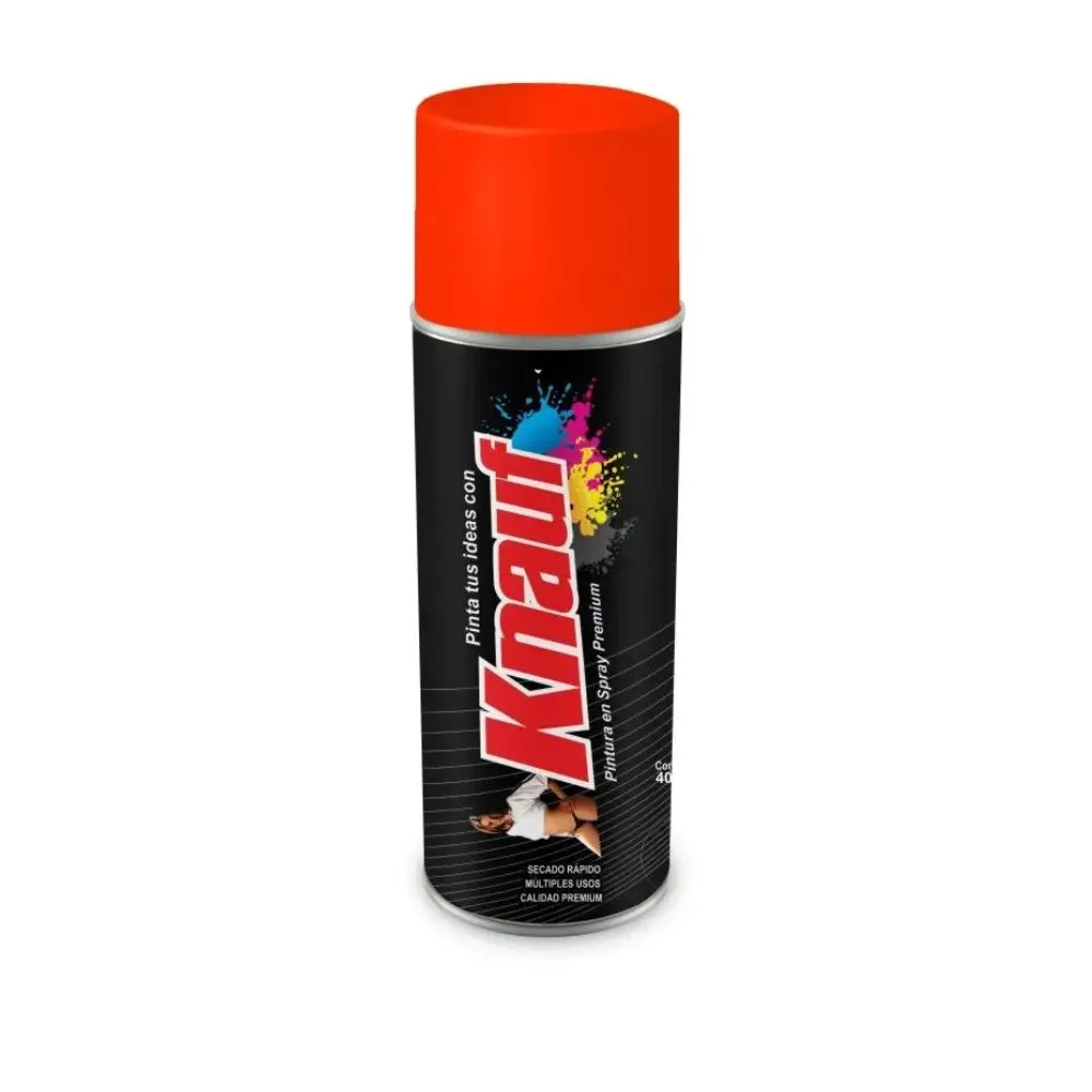Pintura en Spray Naranja Knauf #65