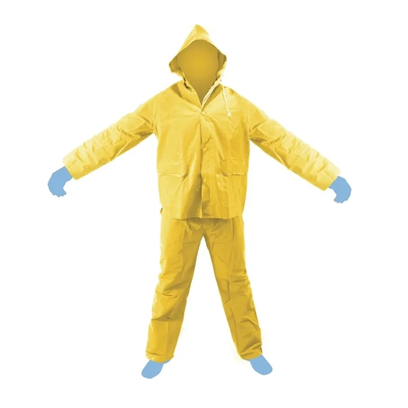 Impermeable 2 Piezas Toolcraft TC2762 Talla L en PVC