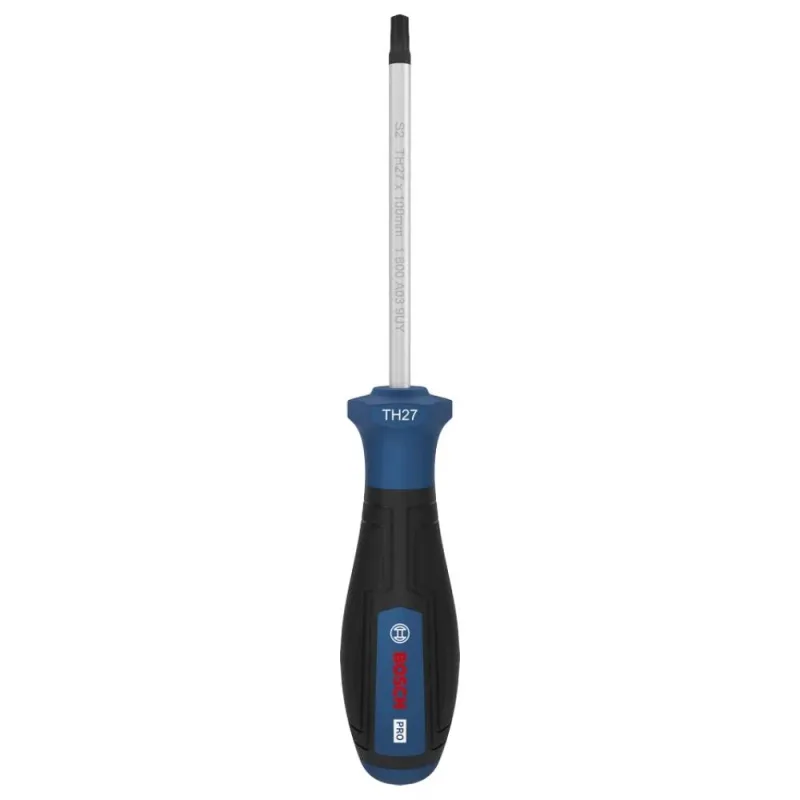 Destornillador Bosch Torx Security TH27 x 100mm Acero S2