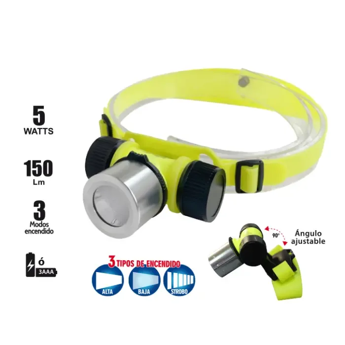 Linterna Acuática Frontal Opalux OP-3304 5W · foto 2