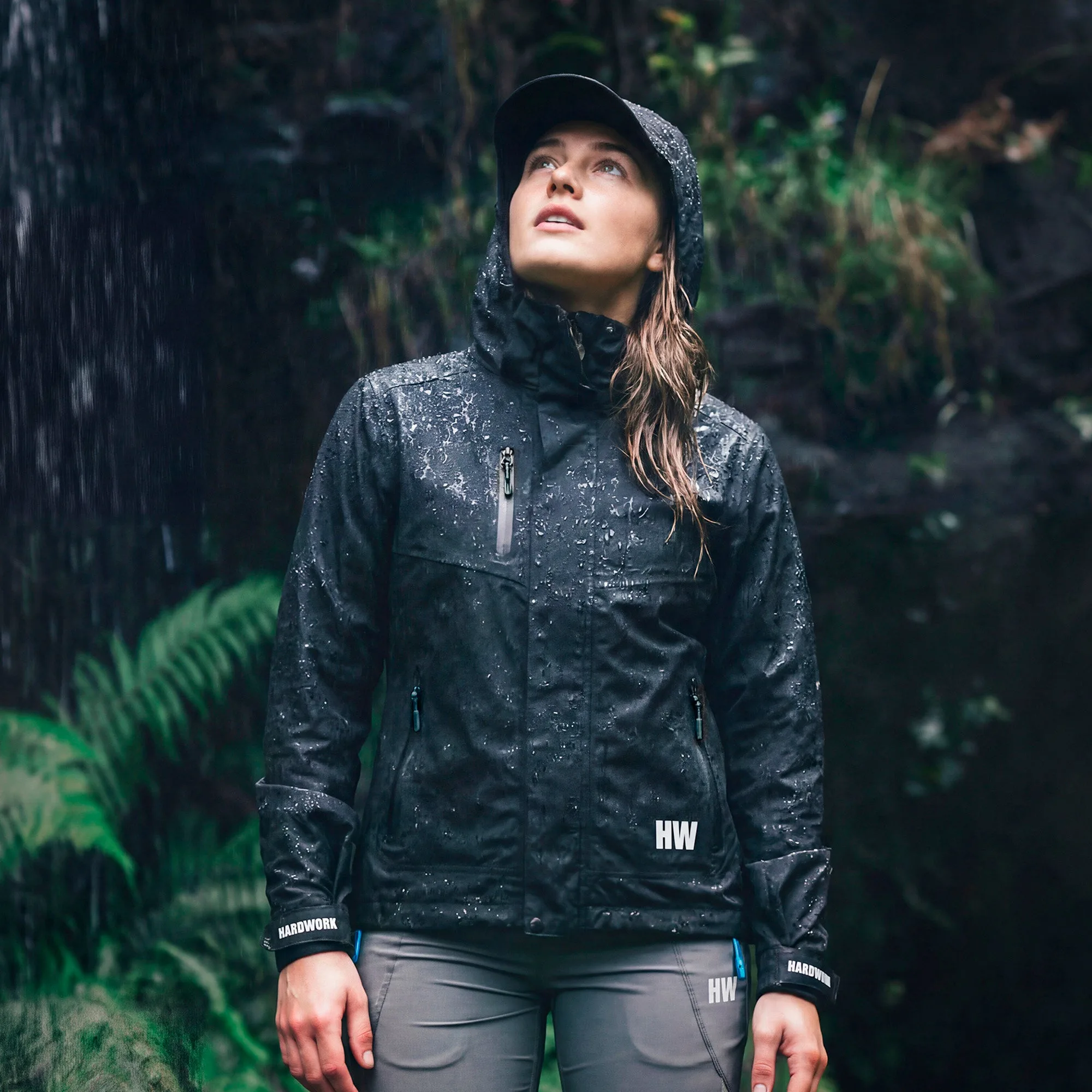 Parka Desmontable HW Reno 3 en 1 Negro Mujer