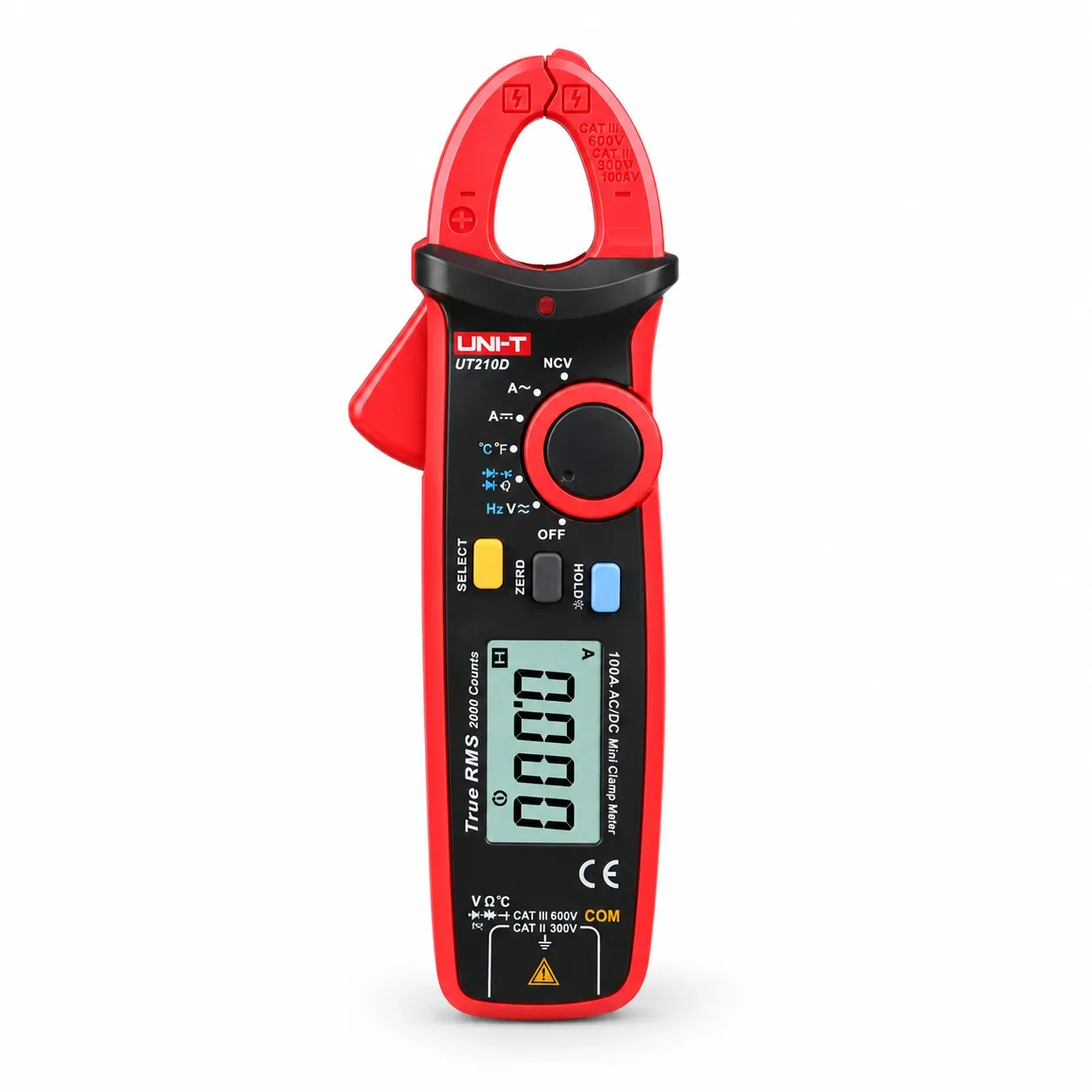 Pinza amperimétrica mini AC-DC True RMS UNI-T UT210D