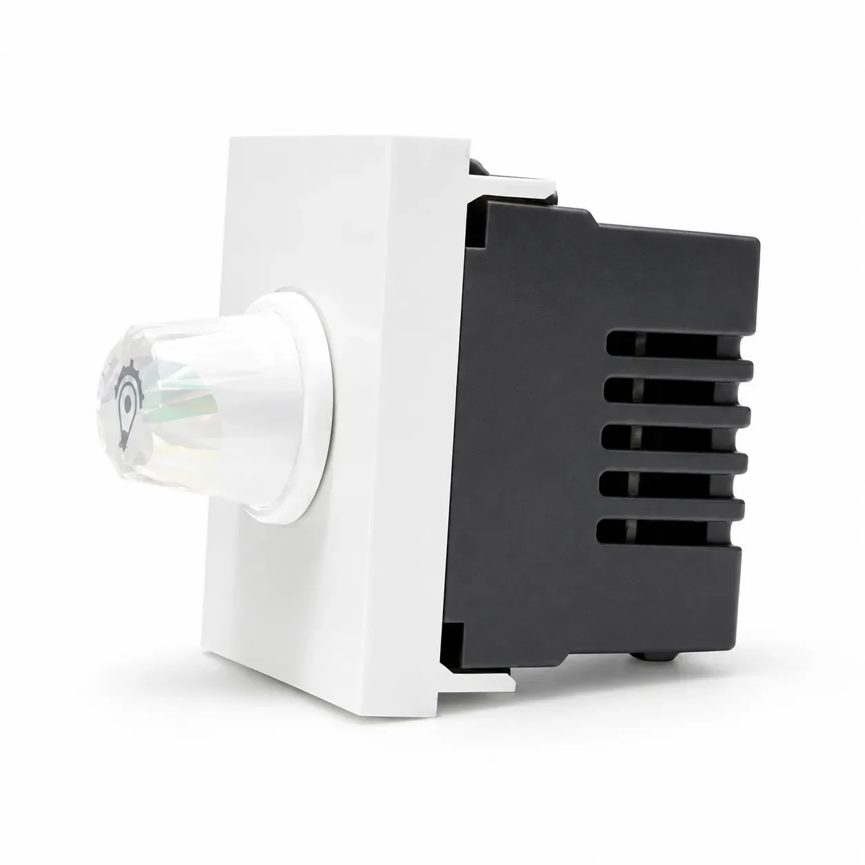 Dado dimmer con perilla rotativa NUVORA