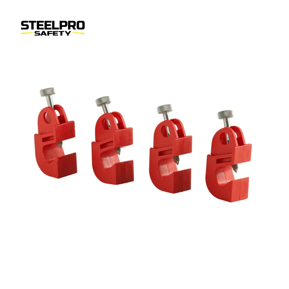 Kit 4 Bloqueos para Breaker Eléctrico Steelpro con Tuerca Ajustable