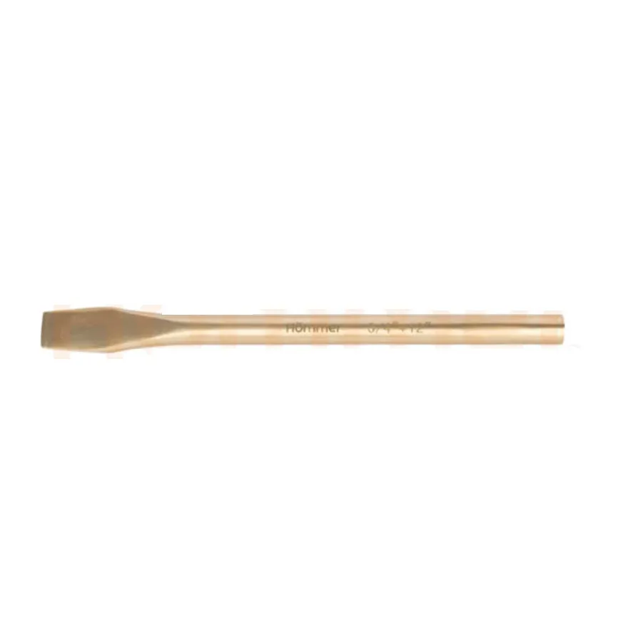 Cincel Plano Cilíndrico De Bronce De 3/4″x12″ CHBR34