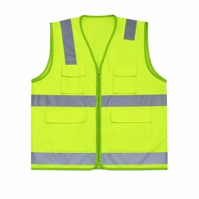 Chaleco Reflectivo de Malla Verde Limón 100 g