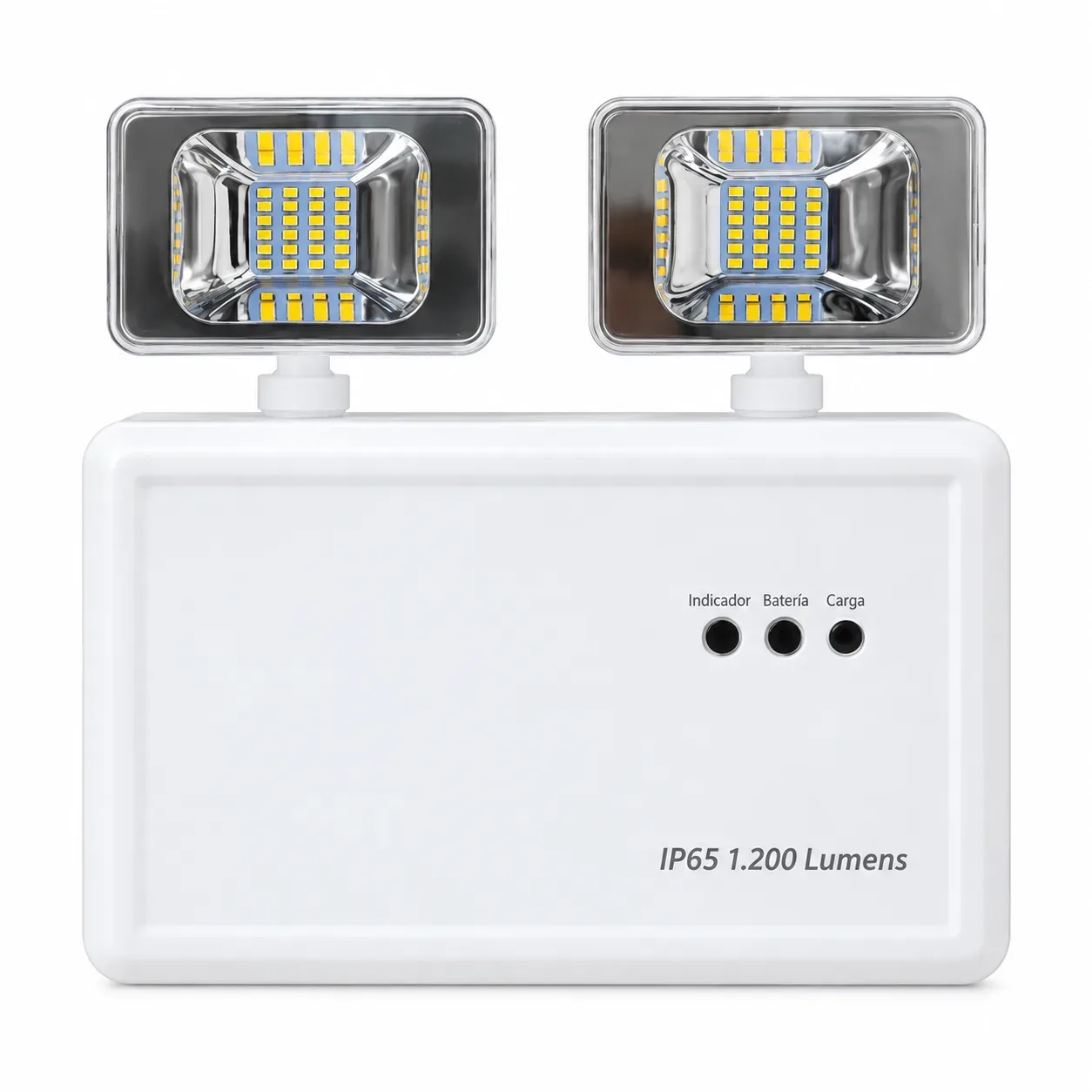 Luz de emergencia LED 1200 lm IP65 con 3 horas de autonomía SEGURIMAX Titan