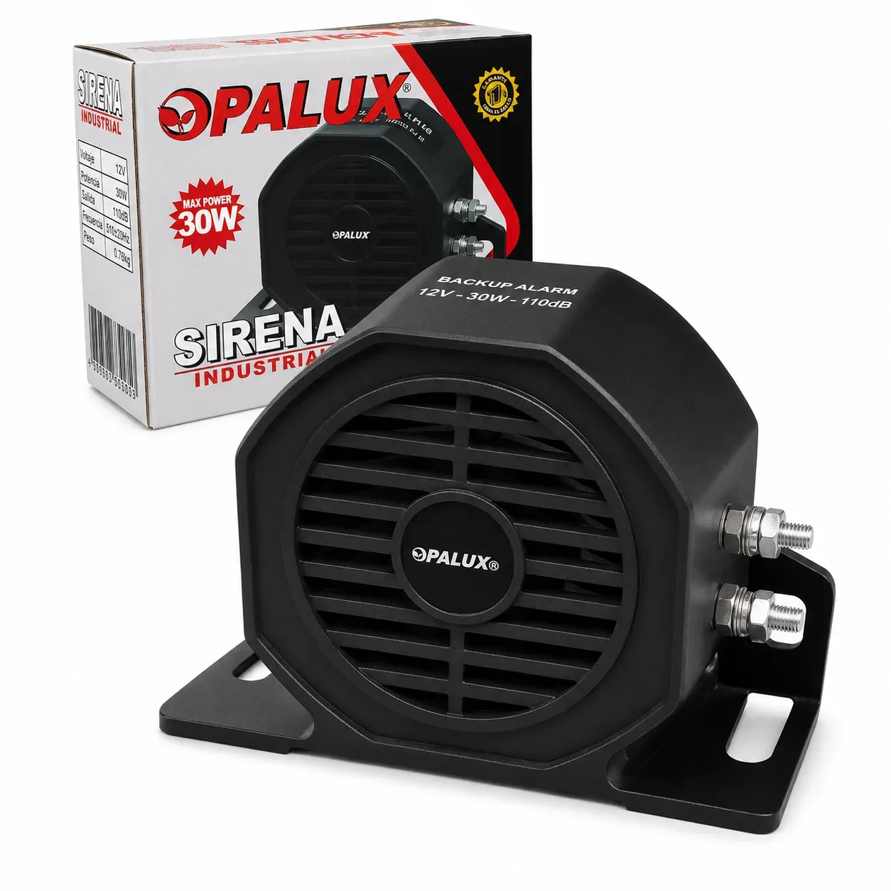 Sirena Industrial de Retroceso GR-01