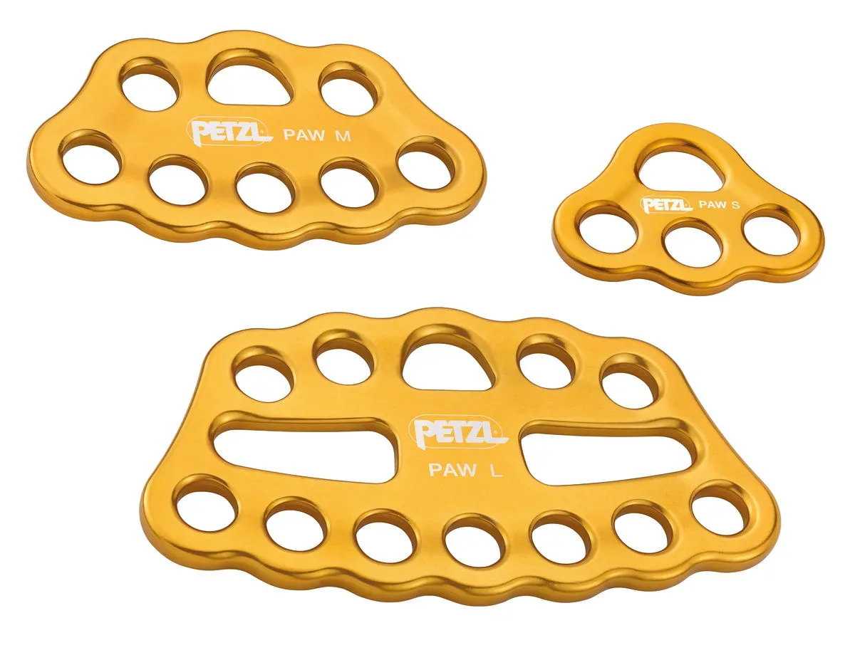 Placa multianclaje Petzl Paw
