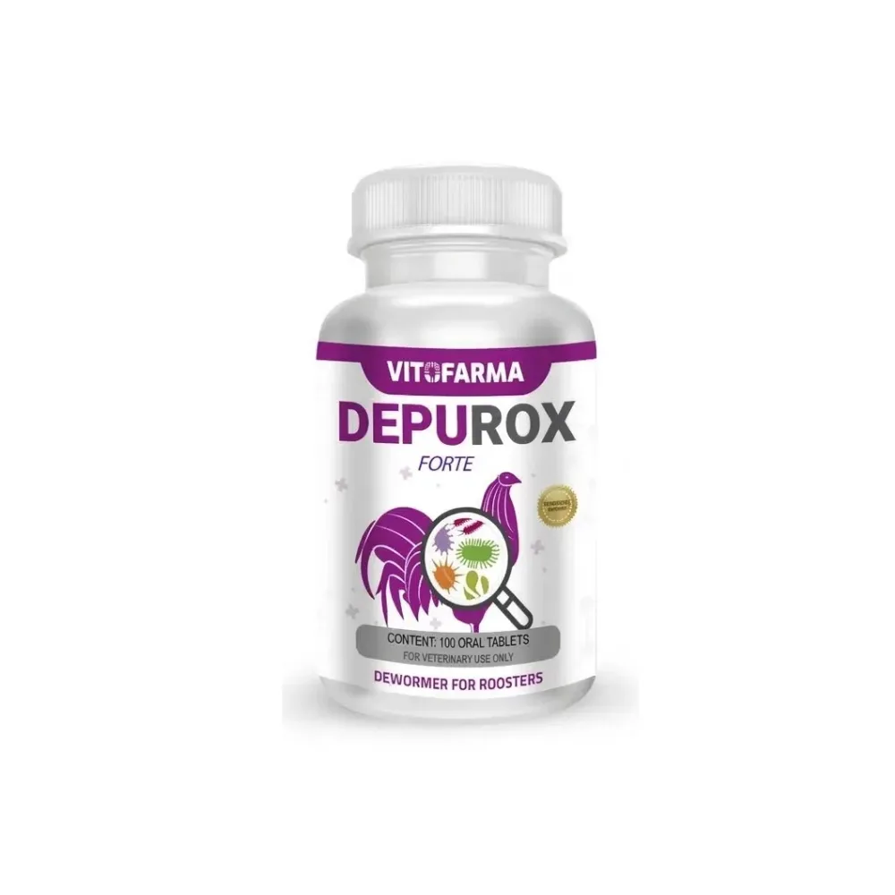 Depurox Forte Dewormer for Roosters (100/500 tabletas)