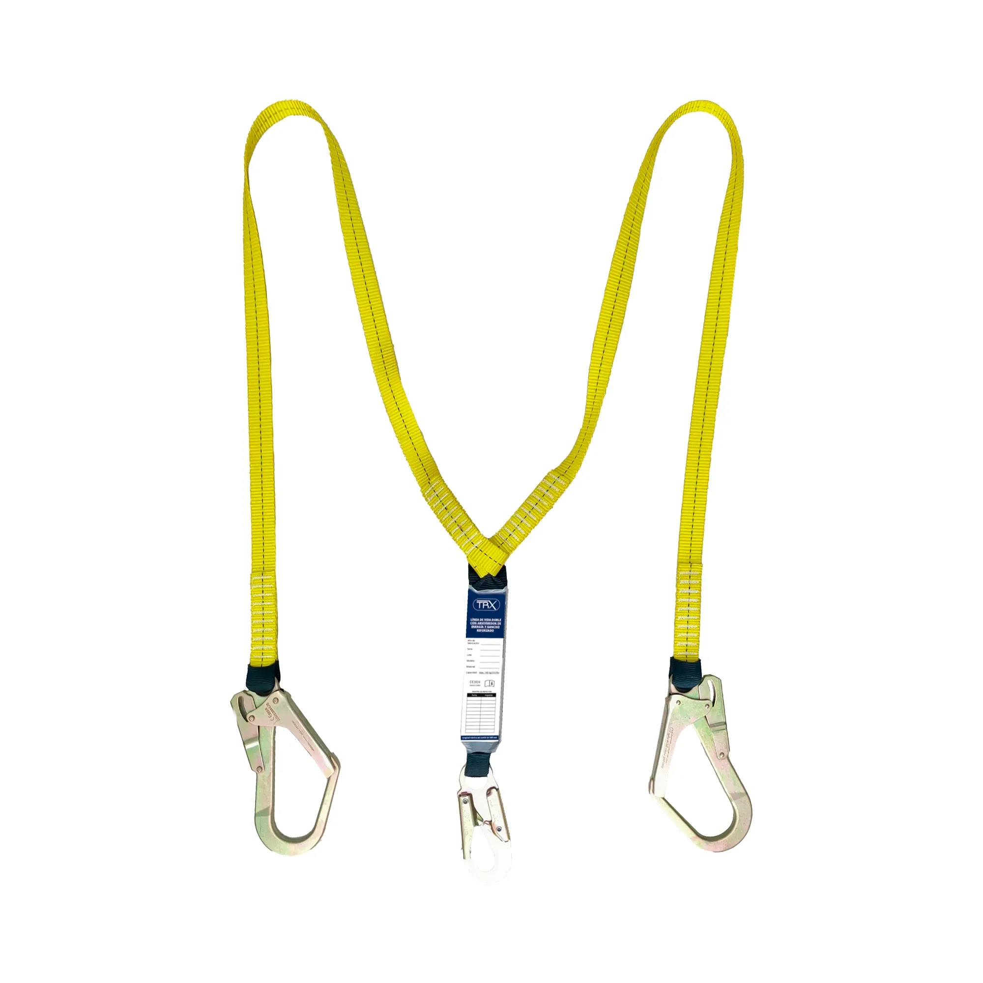 Línea de Vida Doble TRX con Shock Absorber