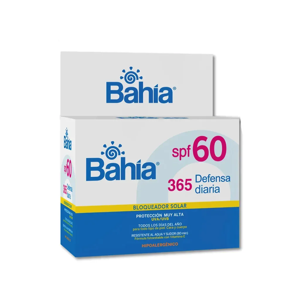 Bloqueador Bahia SPF 60 Defensa Diaria Sachet 10 G