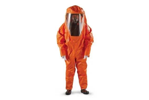 Traje Químico Ansell Microchem 6000 Modelo 802 Hermético a Gases