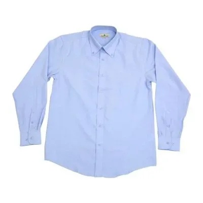 Camisa Corporativa Celeste Bebé Tela Oxford San Jacinto