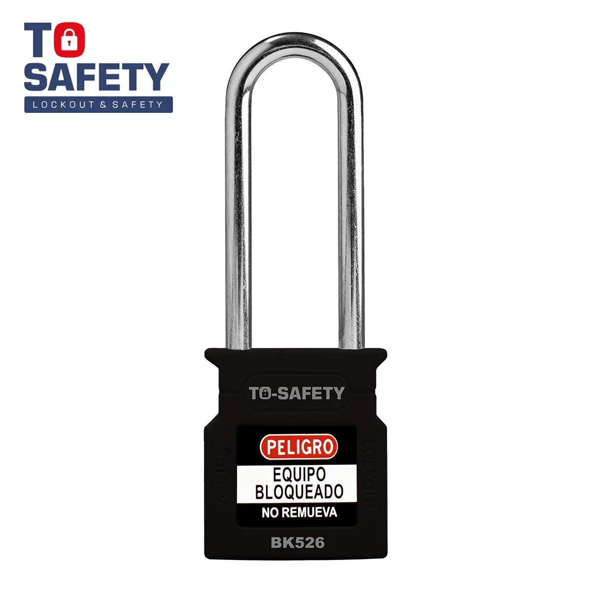 Candado de Seguridad con Arco de Acero de 76mm Negro TS WCP76S To Safety