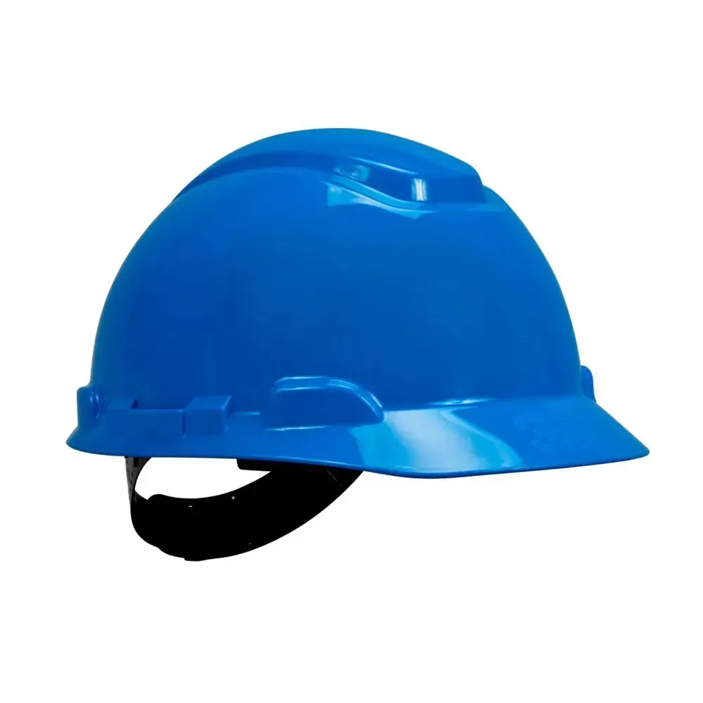 3M™ SecureFit™ Casco de Seguridad H-703SFR-UV, Azul, Suspensión de Trinquete 4 Puntos con UVicator