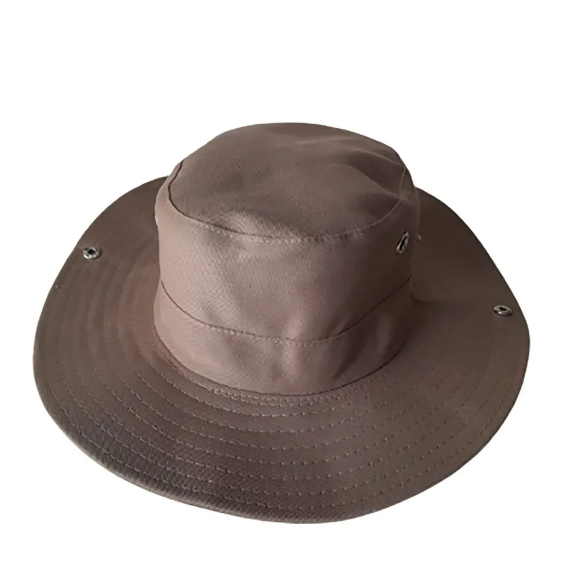 Gorro Safari de Dril Beige con Tapanuca