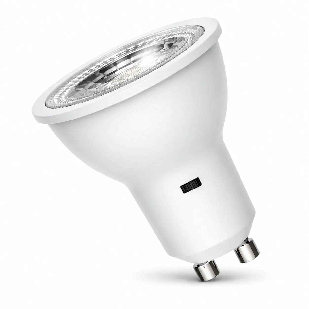 Foco dicroico LED GU10 10W con selector de tres tonos de luz NUVORA