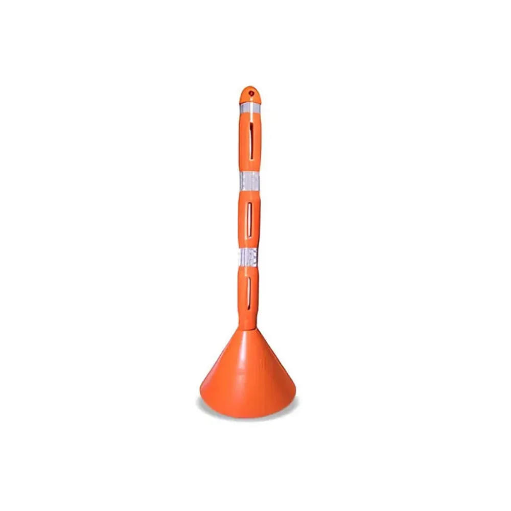Delineador Vial Cachaco PVC Naranja 1.20m