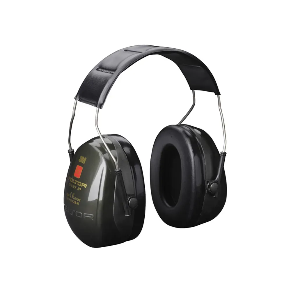 3M™ PELTOR™ Optime™ II Orejeras, 30 dB, Verde, Acoplables a Casco, H520P3E-410-GQ