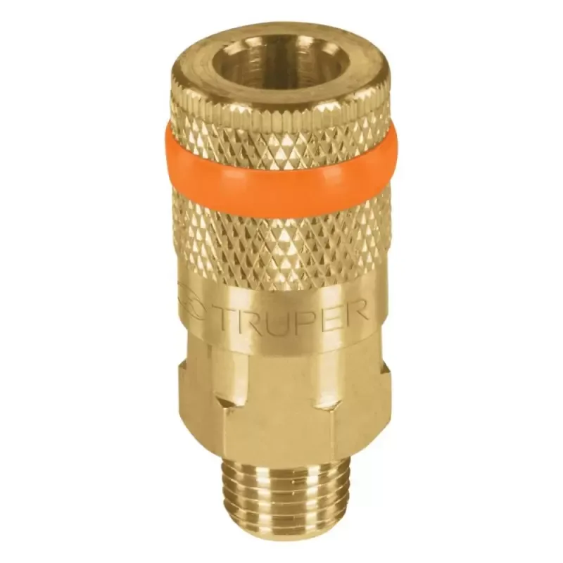 Acople Neumático Macho Truper COPLE-MA-1/4 1/4"
