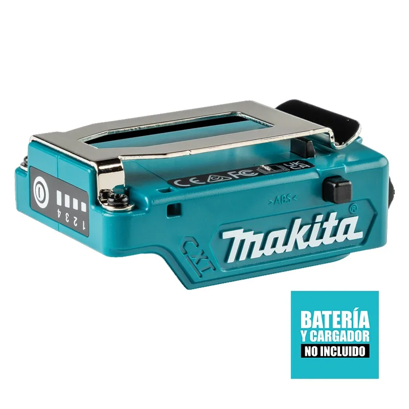 Adaptador Makita TD00000110 12V CXT USB para Ropa Térmica
