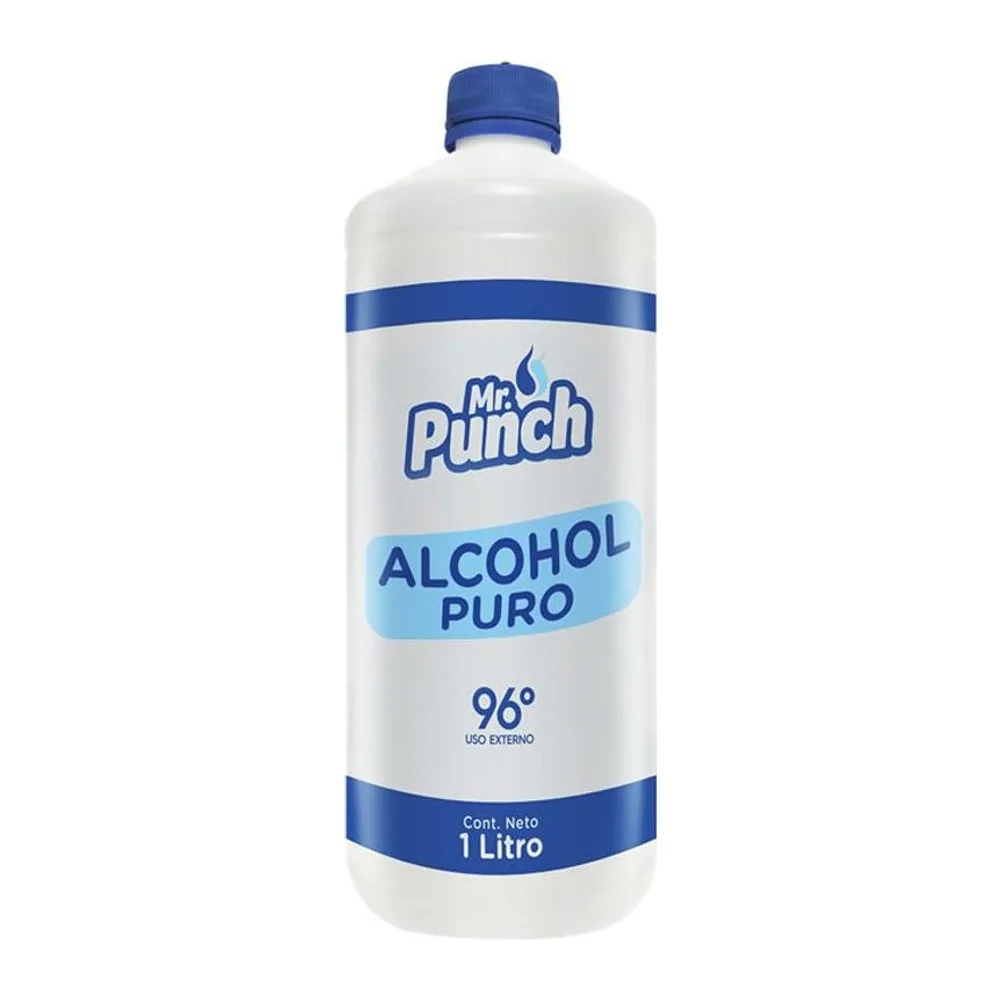 Alcohol puro 96_ de 1Lt Mr Punch