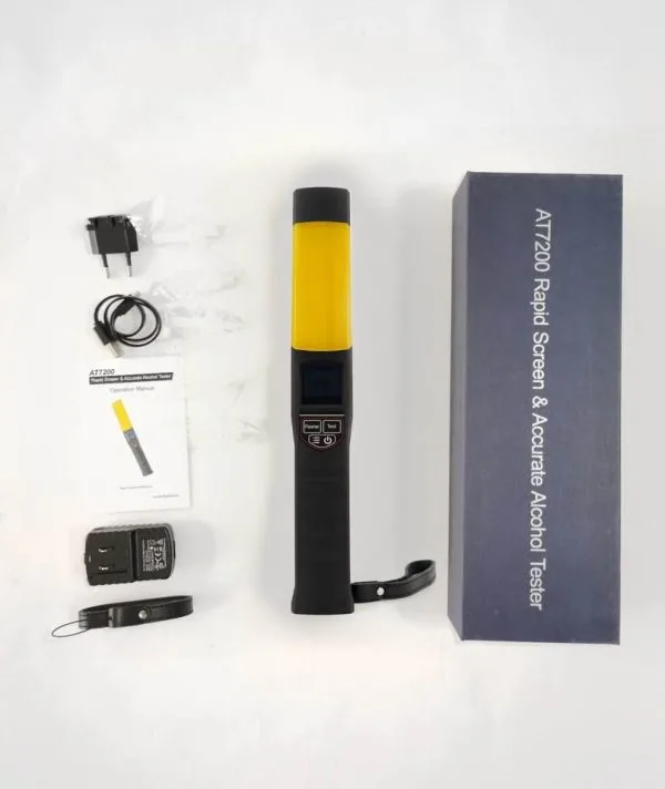 Alcoholímetro Hanwei AT7200R doble sensor