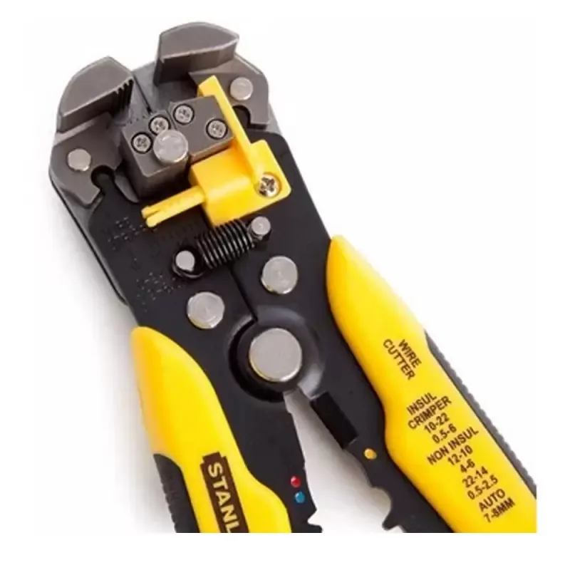 Alicate Pelacables Automático Stanley 96-230 8" con Ponchador (10-24 AWG) · foto 2