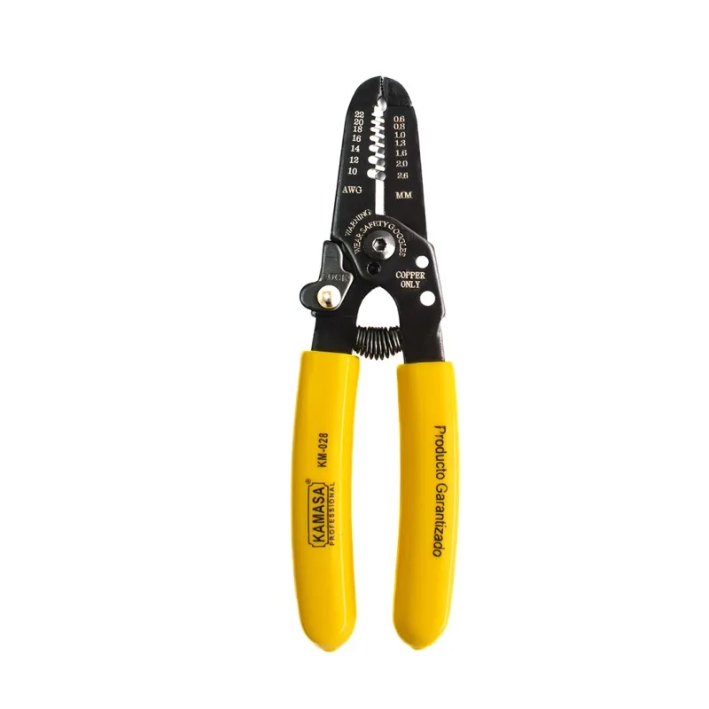 Alicate Pelacables Kamasa KM028 6" para Conductores de 0,5 a 2 mm²