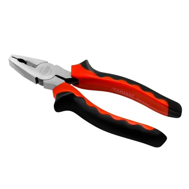 Alicate Universal Kamasa KM720 6" con Mango Ergonómico de Goma