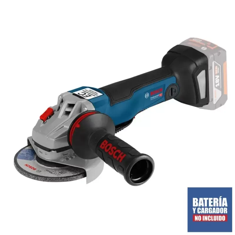 Amoladora Angular Bosch GWS 18V-10 PC 5" Brushless (Solo Cuerpo)
