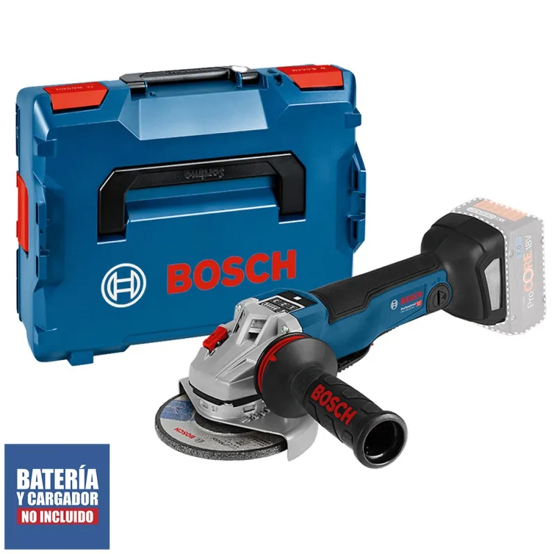 Amoladora Angular Bosch GWS 18V-10 PSC 5" ProCore Brushless (Sin Batería)