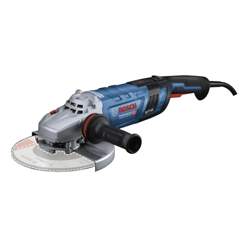 Amoladora Angular Bosch GWS 30-230 PB de 9" y 2800 W con Motor Brushless