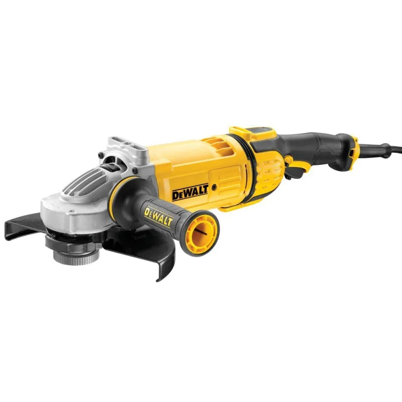 Amoladora Angular DeWalt DWE4579-B2 de 9" con Motor de 2700 W y Embrague Electrónico