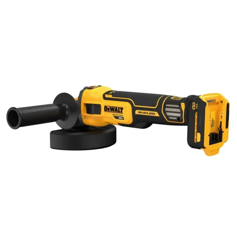 Amoladora angular inalambrica DeWalt DCG409VSB 4-1/2" 20V brushless con velocidad variable y E-Clutch · foto 2