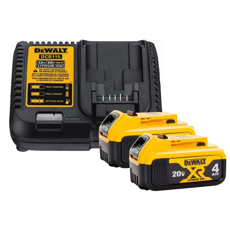 Amoladora angular inalambrica DEWALT DCG412M2-B2 4-1/2" 20V con 2 baterias de 4.0 Ah · foto 5