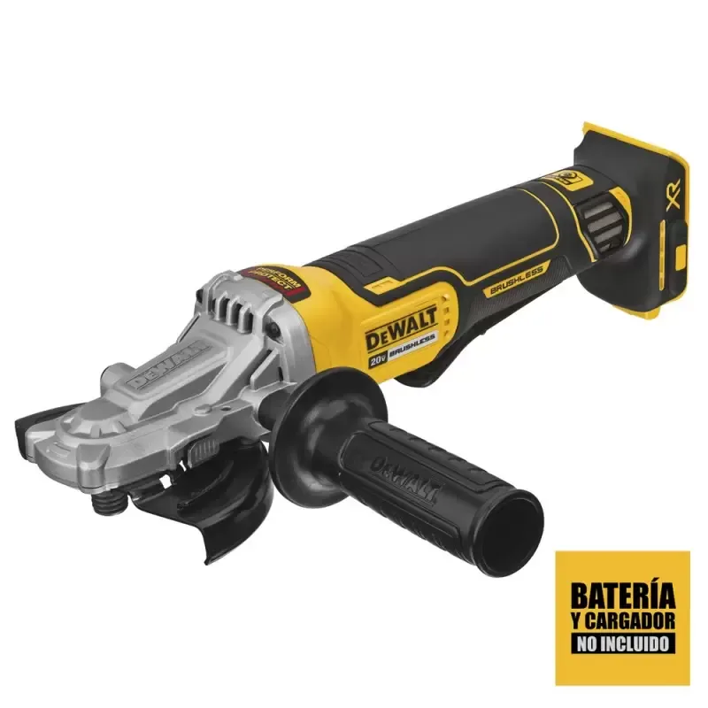 Amoladora angular inalambrica DeWalt DCG413FB 20V XR de 5" sin escobillas (solo herramienta)