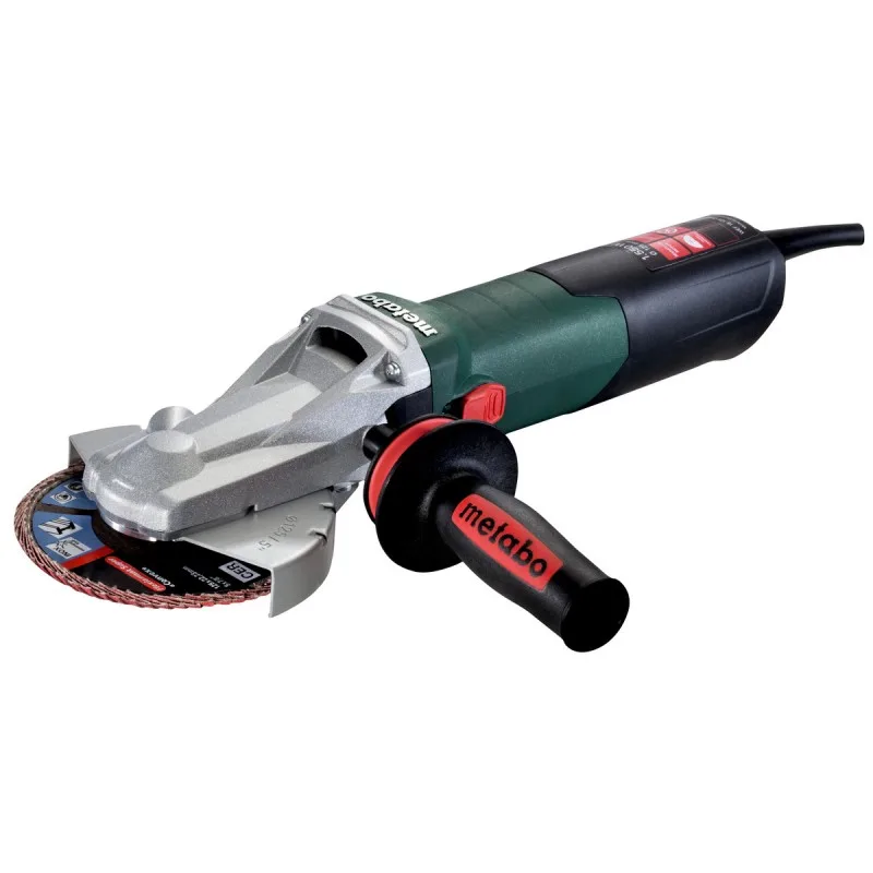 Amoladora Angular Metabo WEF 15-125 Q 5" 11000 rpm Cabeza Plana