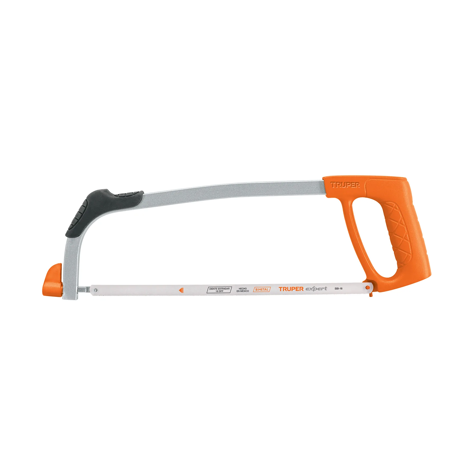 Arco 12" profesional tubular de acero para segueta, TRUPER