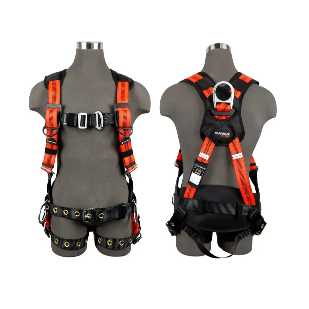 Arnés de cuerpo completo 4 argollas con cinturón SAFEWAZE V-Line FS99160-EFD talla S