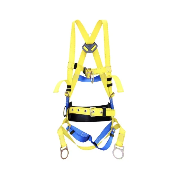Arnes Tipo Paracaidista 6 Anillos con Protector Lumbar Spro