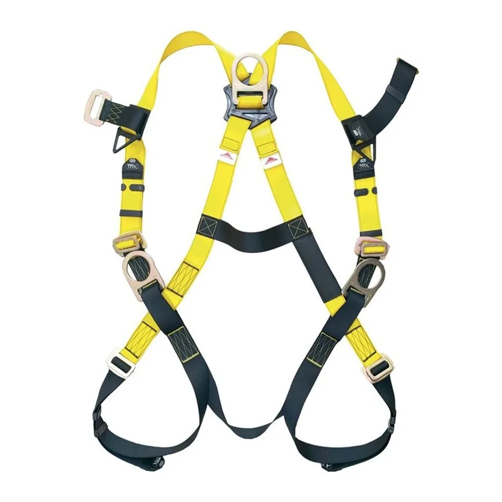 Arnes Trx Spro + Linea De Vida Full Body 3 Anillos Economico