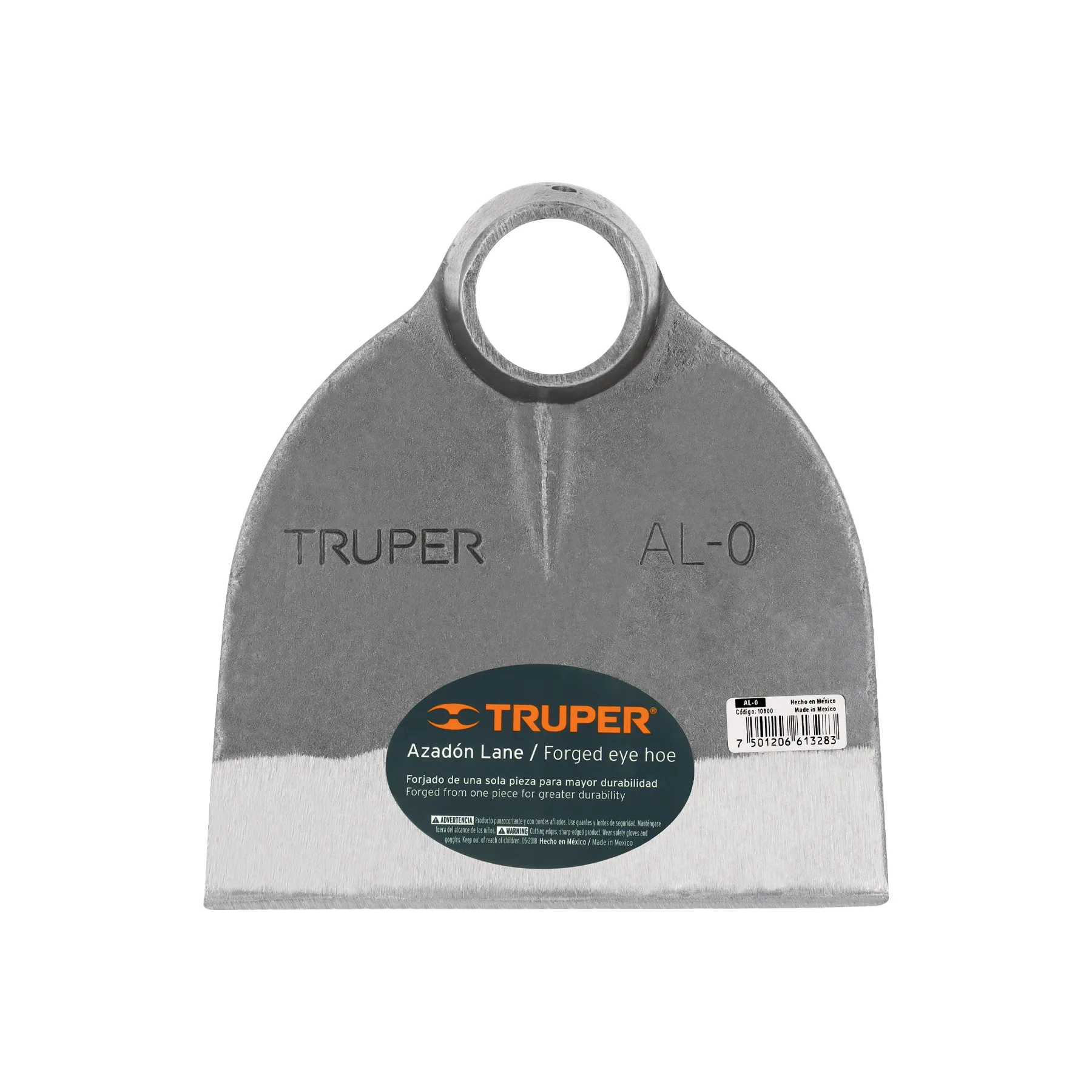 Azadón sin mango TRUPER Lane 10600 N° 0 de 1.6 lb
