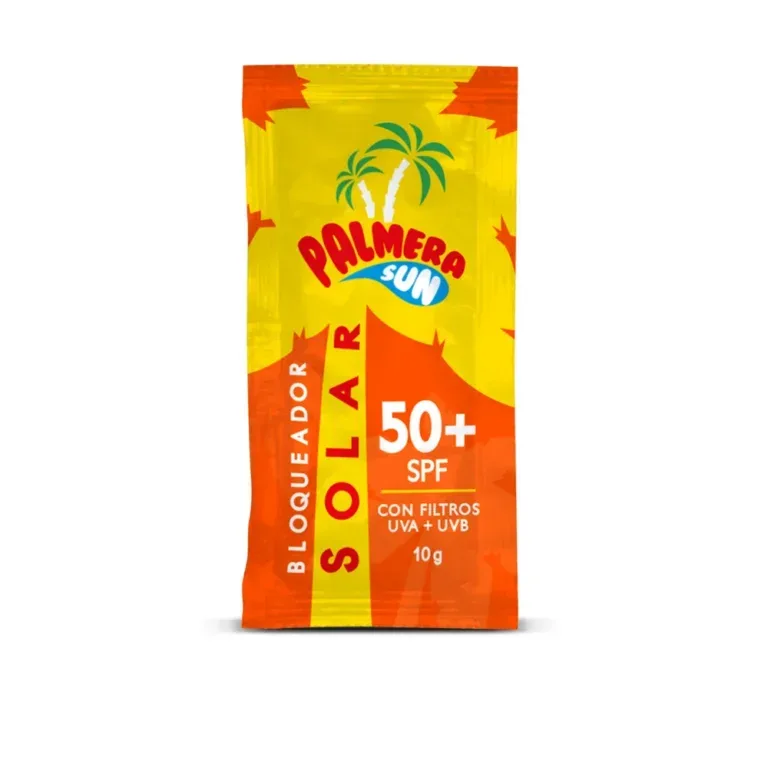 Bloqueador solar SPF 50+ PALMERA Sun sachet de 10 g