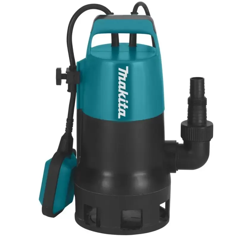 Bomba Sumergible Makita PF0410 400W para Agua Sucia - Cable 5 Metros