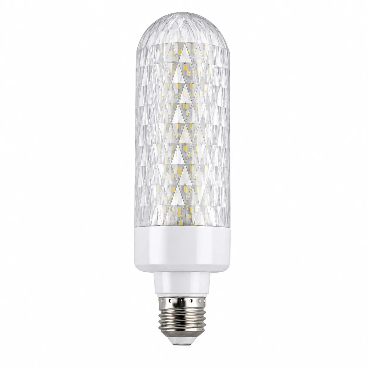 Bombilla LED tipo cristal 12W a 24W 6500K E27 NUVORA