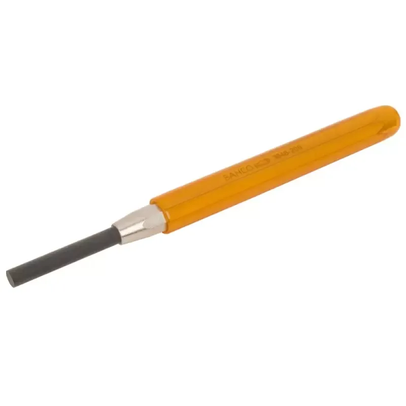 Botador cilíndrico Bahco 3646-180 de 6 mm con protector de mano
