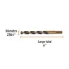 Broca HSS Truper 11156 27/64" x 6" para Metal · foto 2
